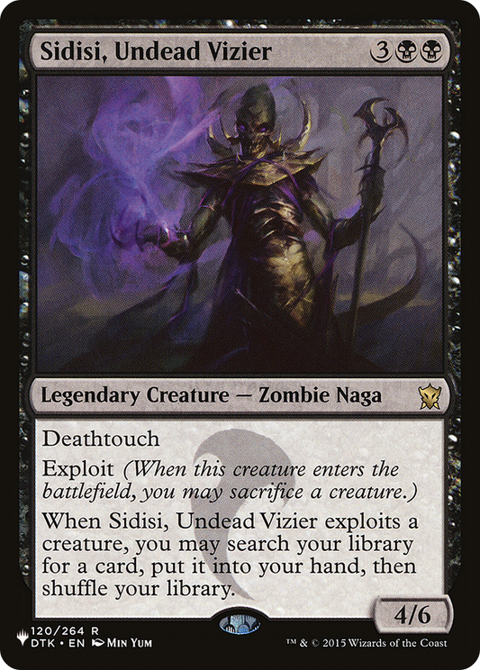 Sidisi, Undead Vizier (PLST) #DTK-120 [EN/N]