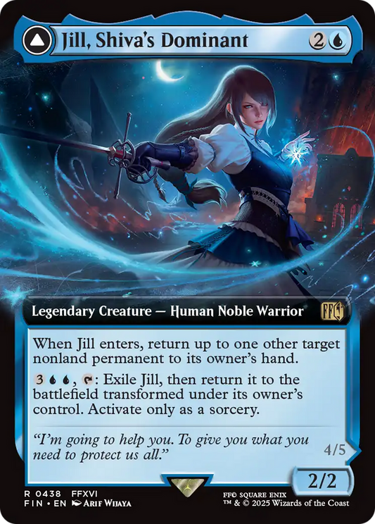 Jill, Shiva's Dominant // Shiva, Warden of Ice (FIN) #438 [EN/N] s/o