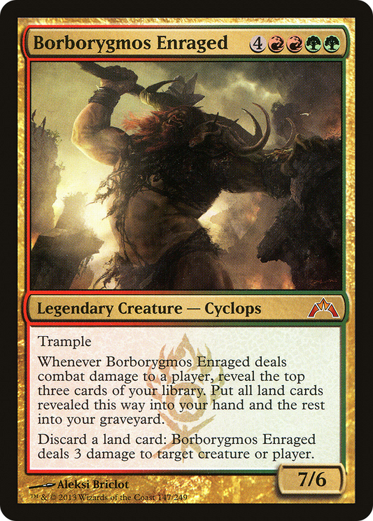 Borborygmos Enraged (GTC) #147 [EN/N]