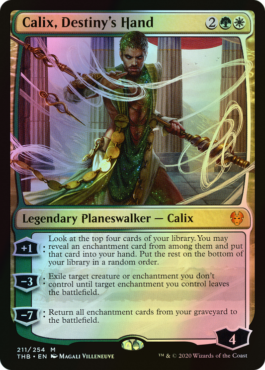 Calix, Destiny's Hand (THB) #211 [EN/F] s/o