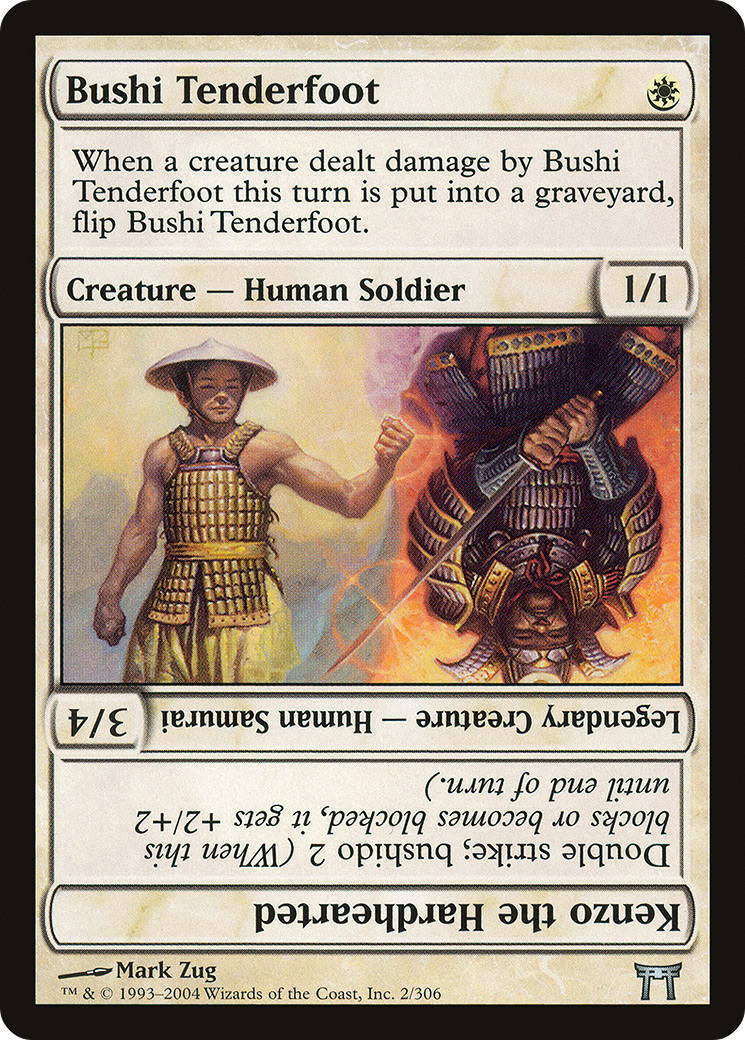 Bushi Tenderfoot // Kenzo the Hardhearted (CHK) #2 [EN/N]