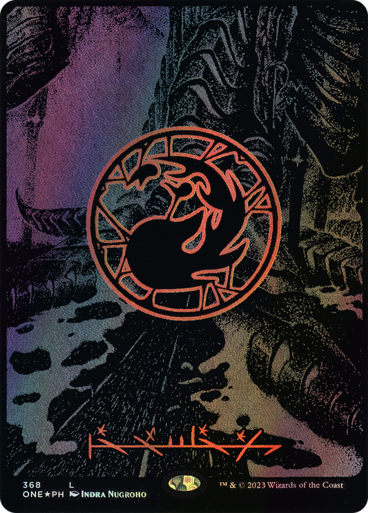 Mountain - Raised Foil (ONE) #368 [PH/F] s/o