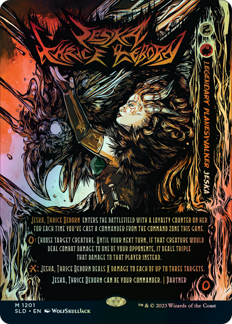 Jeska, Thrice Reborn (SLD) #1201 [EN/F]