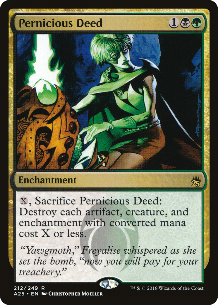 Pernicious Deed (A25) #212 [EN/N] s/o