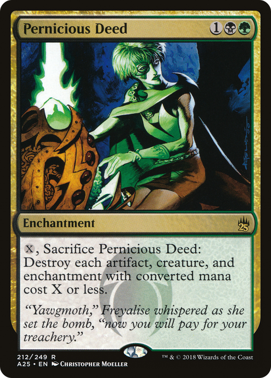 Pernicious Deed (A25) #212 [EN/N] s/o