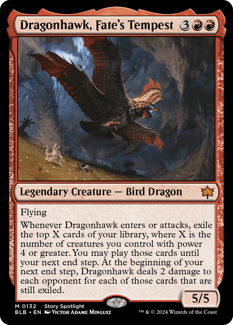 Dragonhawk, Fate's Tempest (BLB) #132 [EN/N] s/o