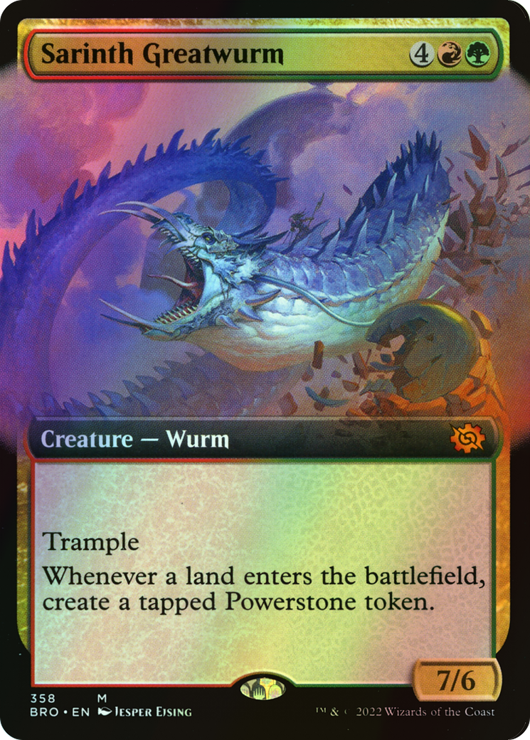 Sarinth Greatwurm (BRO) #358 [EN/F]