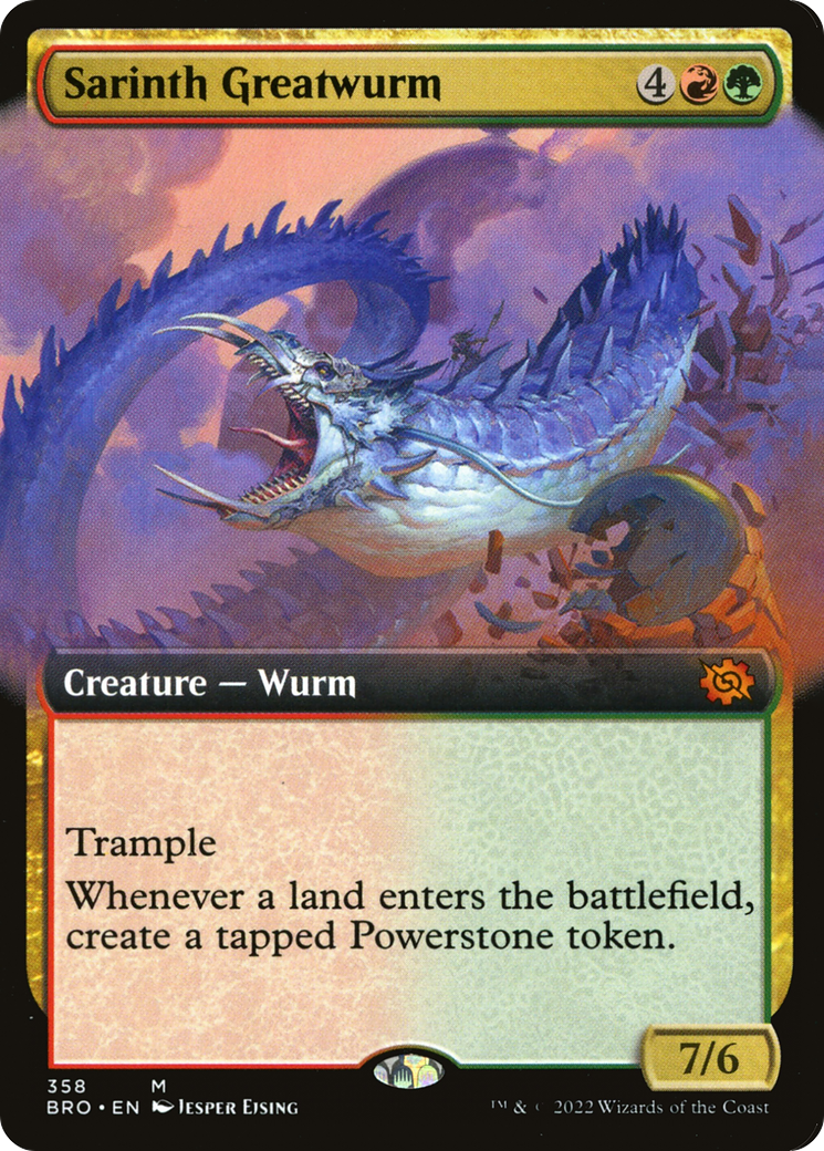 Sarinth Greatwurm (BRO) #358 [EN/N]
