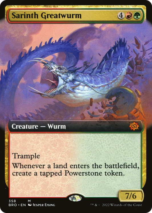 Sarinth Greatwurm (BRO) #358 [EN/N]