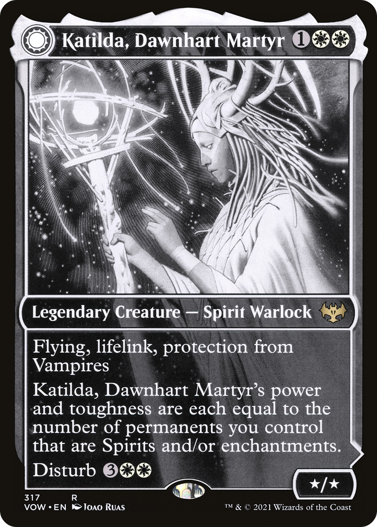 Katilda, Dawnhart Martyr // Katilda's Rising Dawn (VOW) #317 [EN/N]