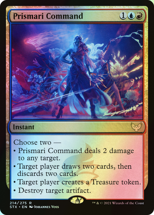 Prismari Command (STX) #214 [EN/F] s/o
