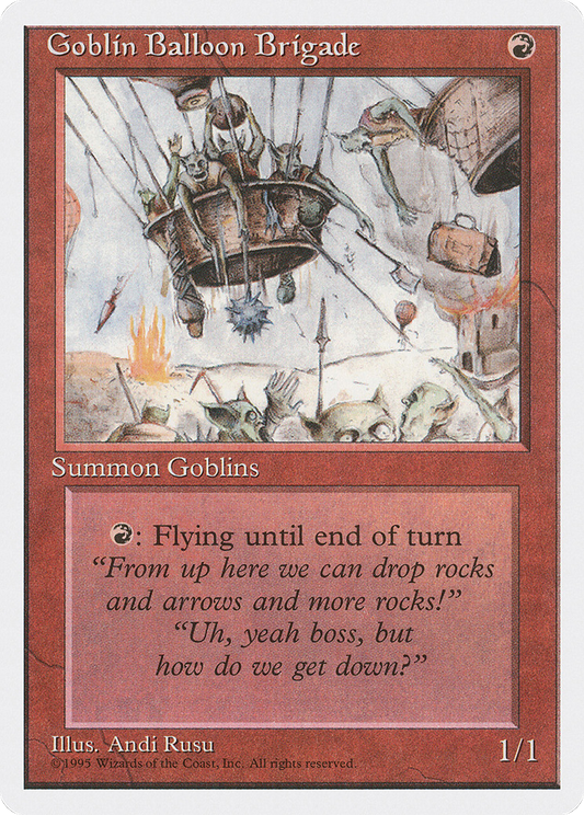 Goblin Balloon Brigade (4ED) #197 [EN/N]