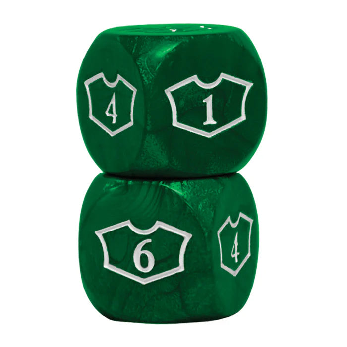 ULTRA PRO: 4 D6 Dice Set  GREEN