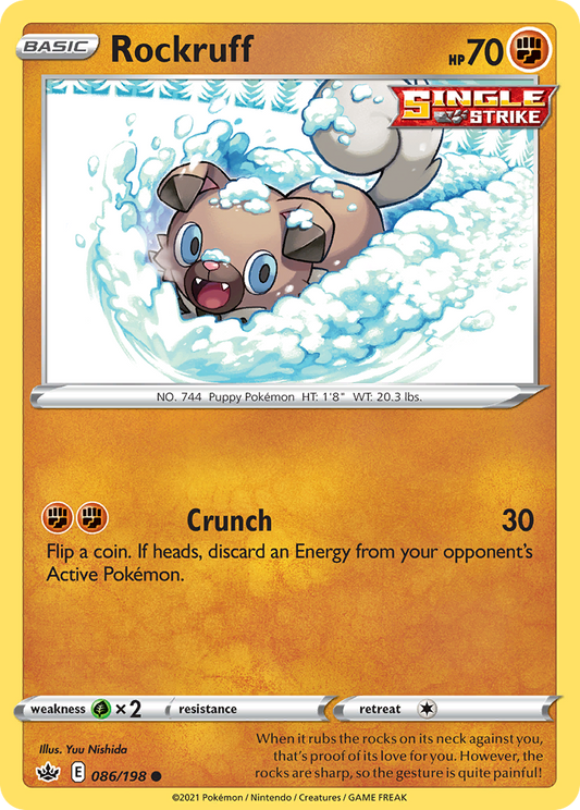 Rockruff (CRE) #086 [EN/N] s/o