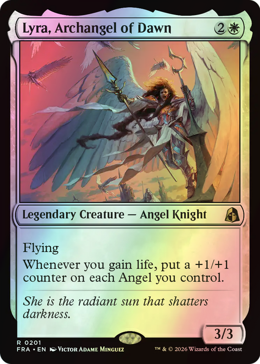 Lyra, Archangel of Dawn (FRA) #201 [EN/F]