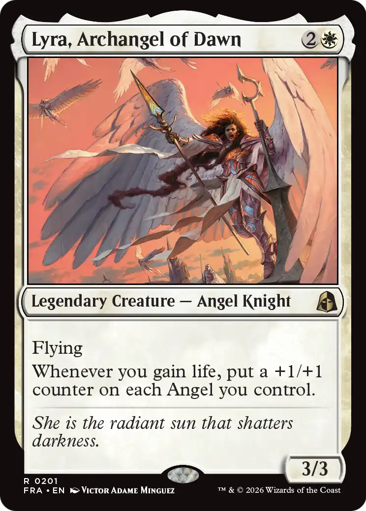 Lyra, Archangel of Dawn (FRA) #201 [EN/N]