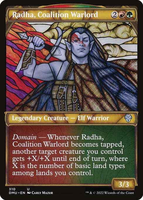 Radha, Coalition Warlord (DMU) #310 [EN/N]