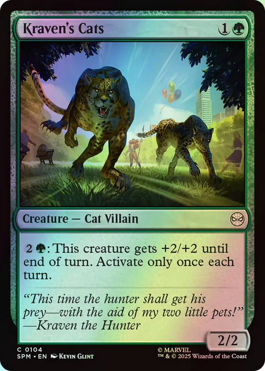 Kraven's Cats (SPM) #104 [EN/F]