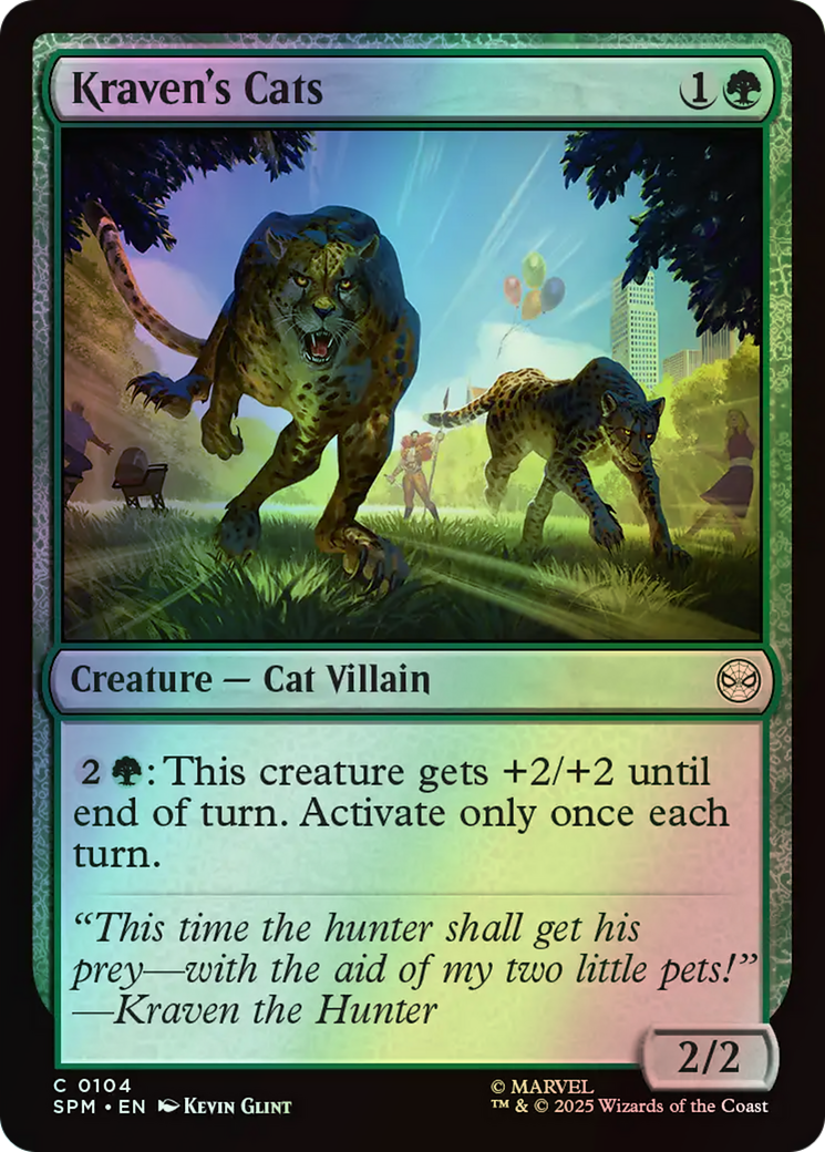 Kraven's Cats (SPM) #104 [EN/F]