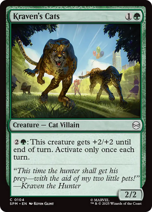 Kraven's Cats (SPM) #104 [EN/N]