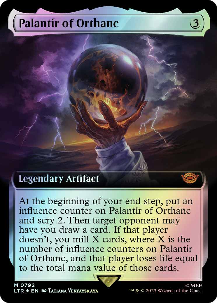 Palantír of Orthanc - Surge Foil (LTR) #792 [EN/F] s/o