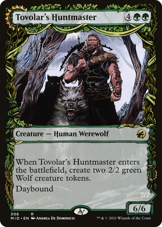 Tovolar's Huntmaster // Tovolar's Packleader (MID) #306 [EN/N]