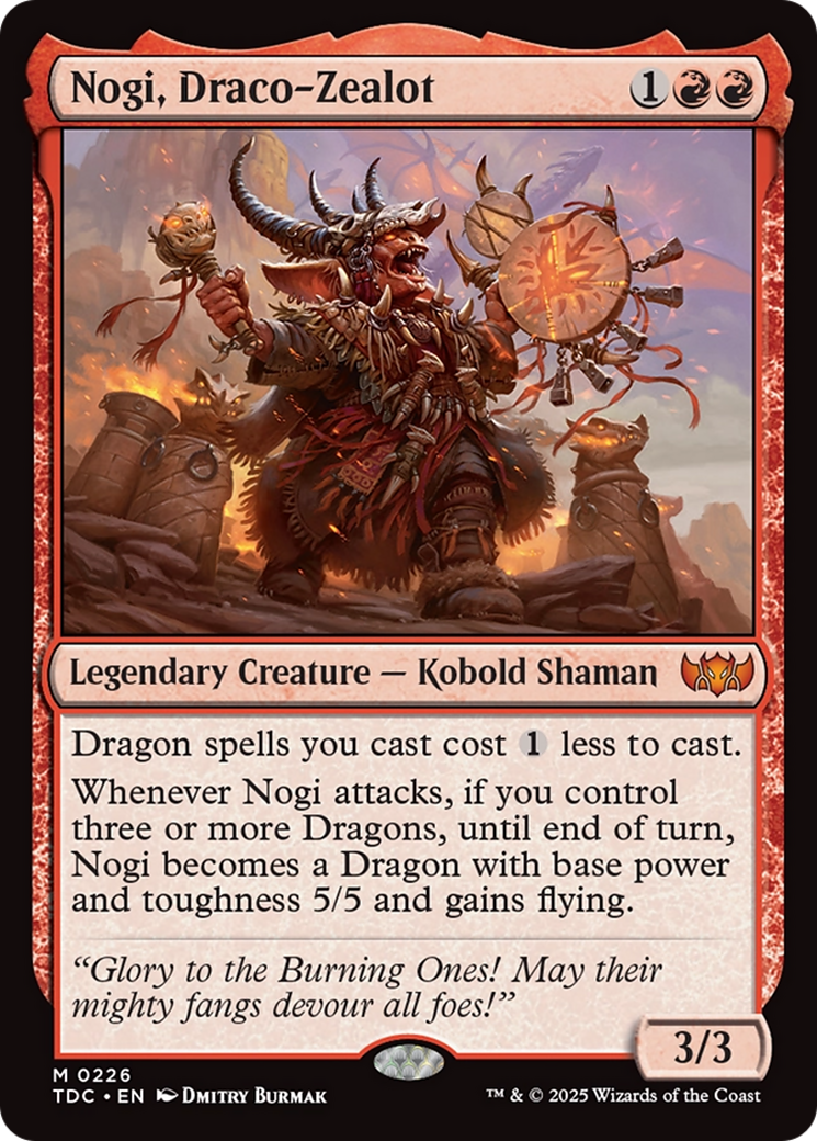Nogi, Draco-Zealot (TDC) #226 [EN/N]