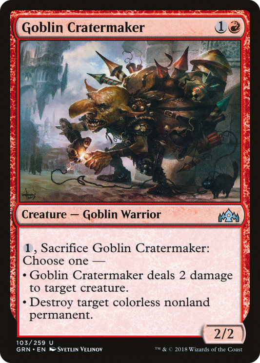 Goblin Cratermaker (GRN) #103 [EN/N]