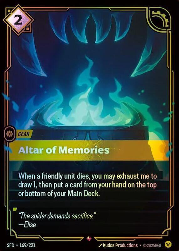Altar of Memories (SFD) #169 [EN/F]