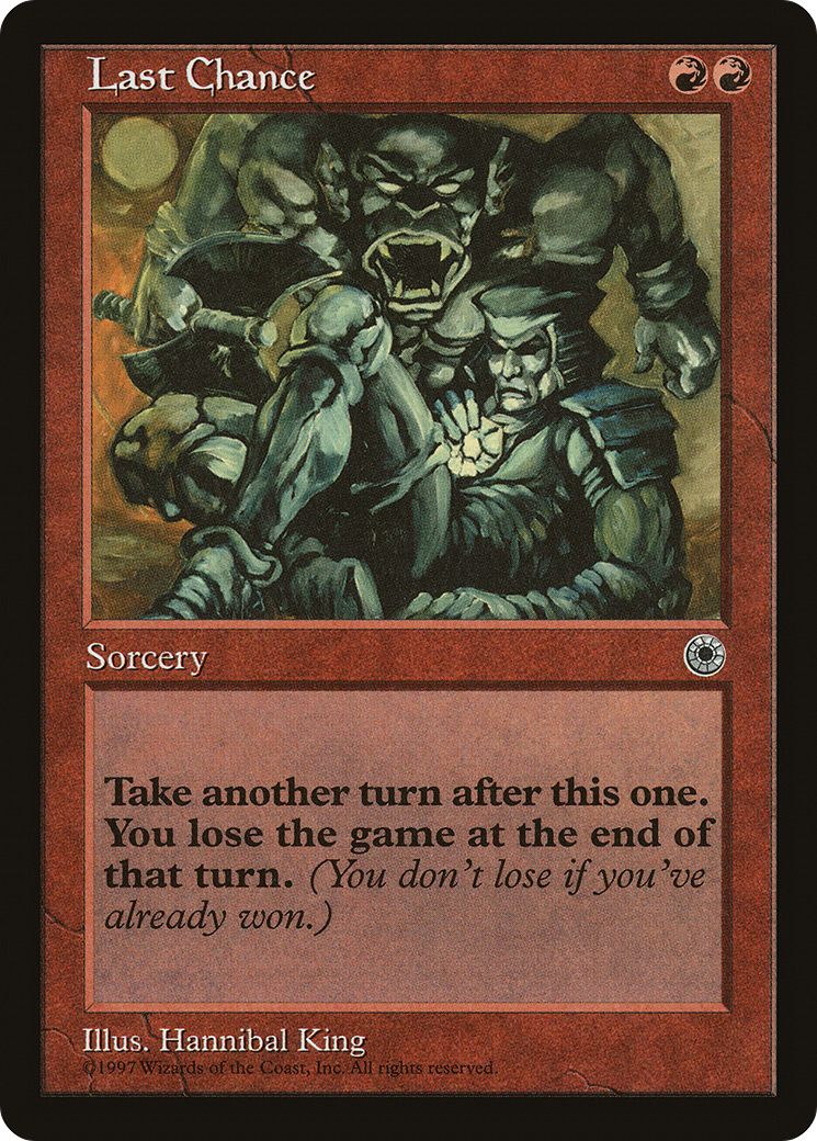Last Chance (POR) #136 [EN/N] s/o