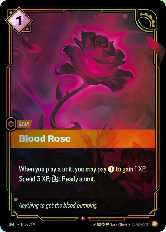 Blood Rose (UNL) #109 [EN/F]