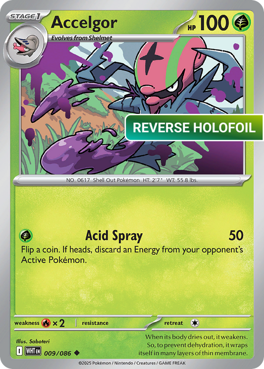 Accelgor (WHT) #9 [EN/R]