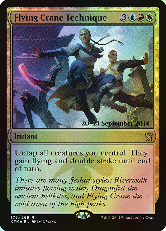 Flying Crane Technique (PKTK) #176s [EN/F]