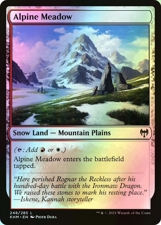Alpine Meadow (KHM) #248 [EN/F] s/o