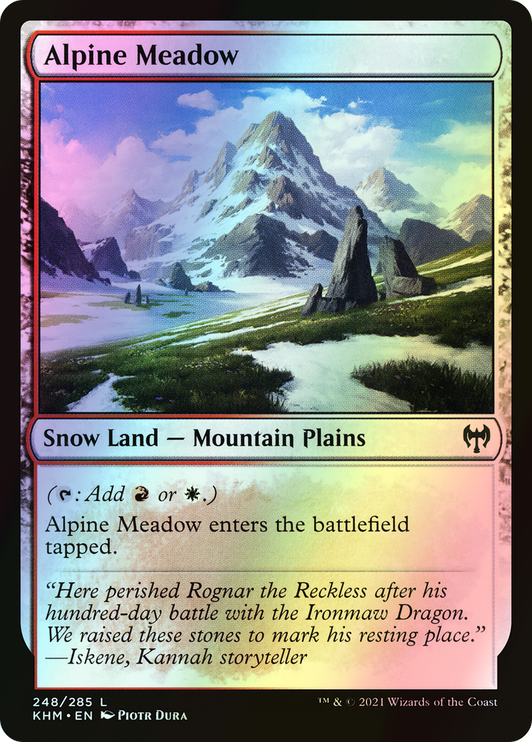Alpine Meadow (KHM) #248 [EN/F] s/o