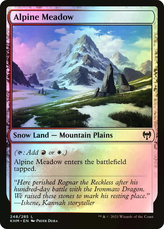 Alpine Meadow (KHM) #248 [EN/F] s/o