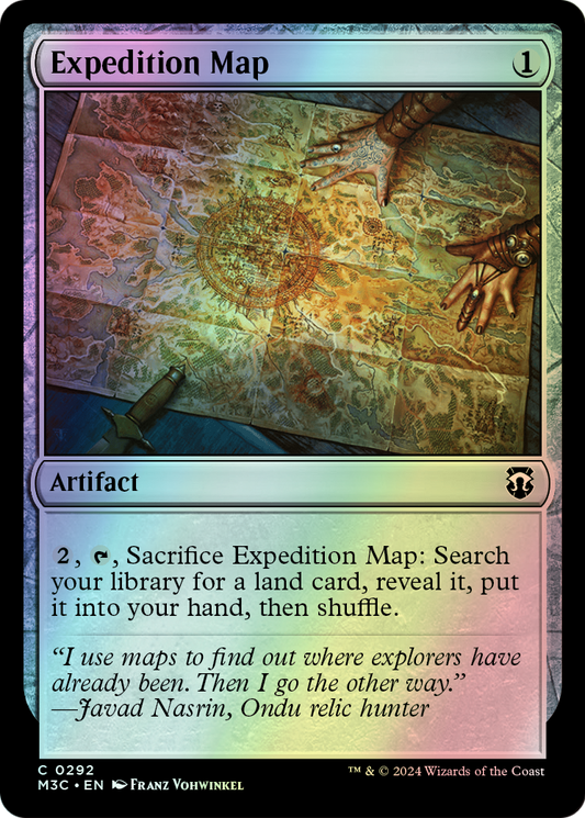 Expedition Map - Ripple Foil (M3C) #292 [EN/F] s/o