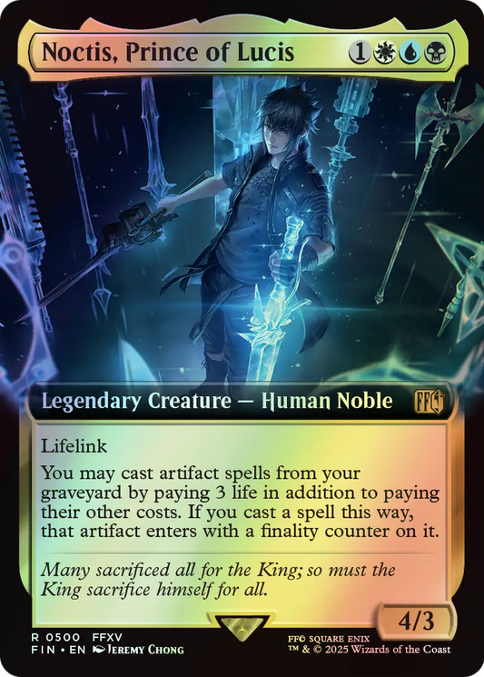 Noctis, Prince of Lucis (FIN) #500 [EN/F] s/o
