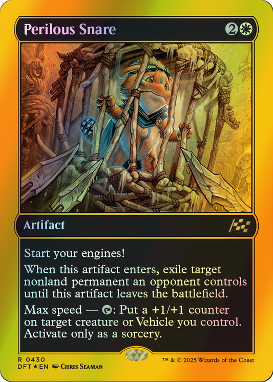 Perilous Snare - Firstplace Foil (DFT) #430 [EN/F] s/o