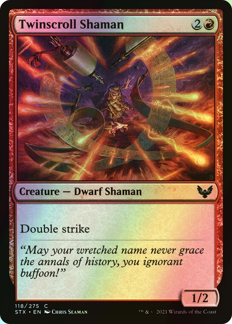 Twinscroll Shaman (STX) #118 [EN/F]