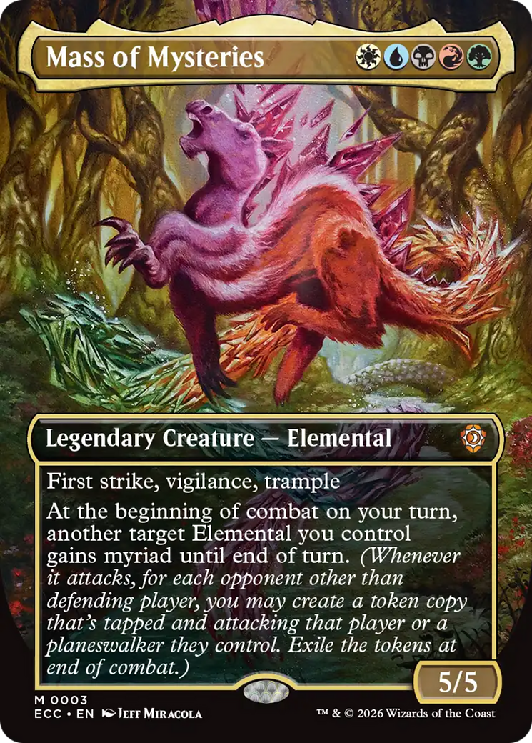 Mass of Mysteries (ECC) #3 [EN/N] s/o