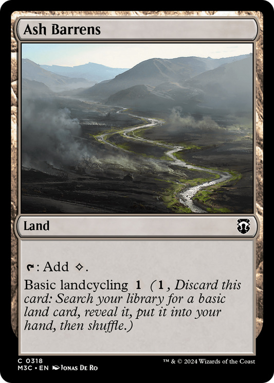 Ash Barrens (M3C) #318 [EN/N] s/o