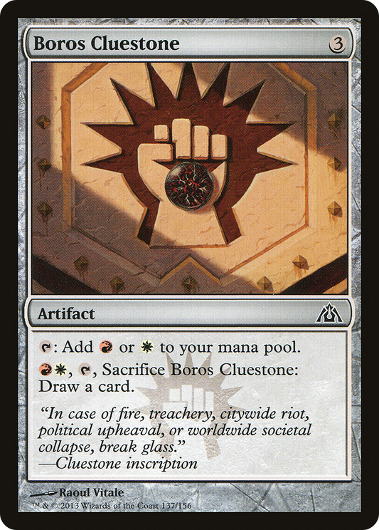 Boros Cluestone (DGM) #137 [EN/N] s/o