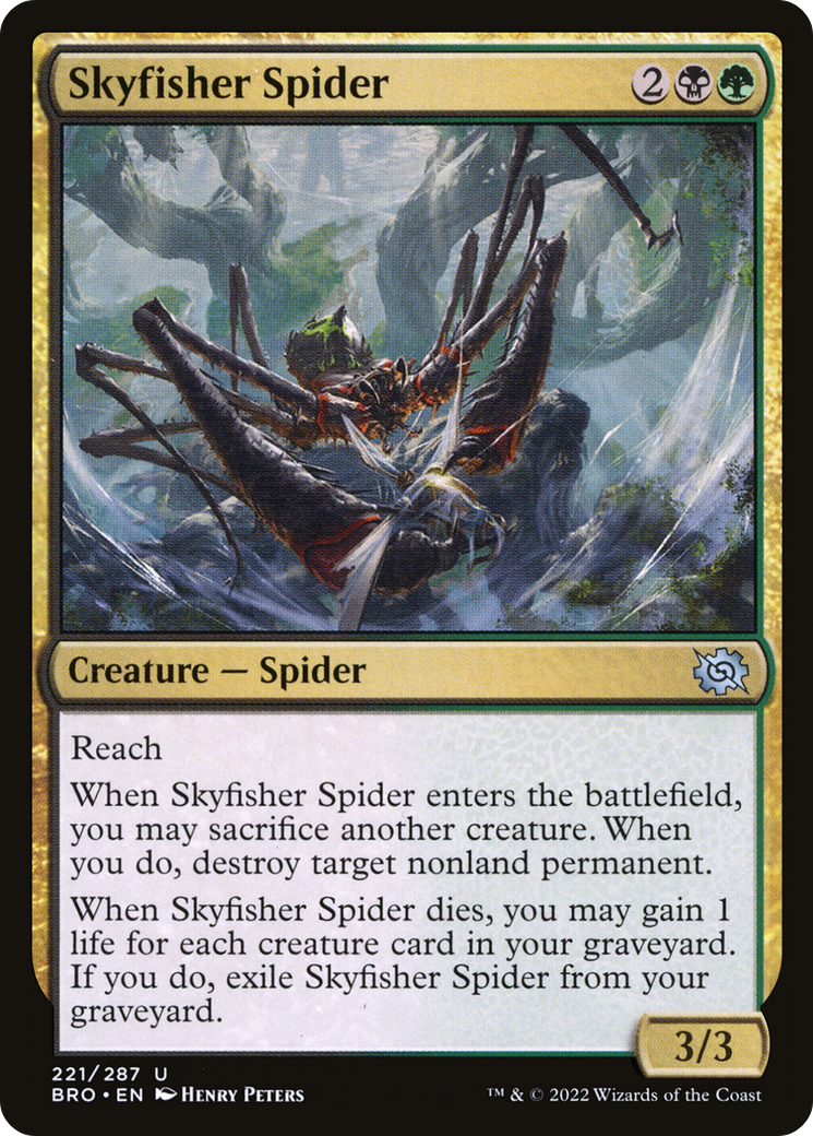 Skyfisher Spider (BRO) #221 [EN/N]