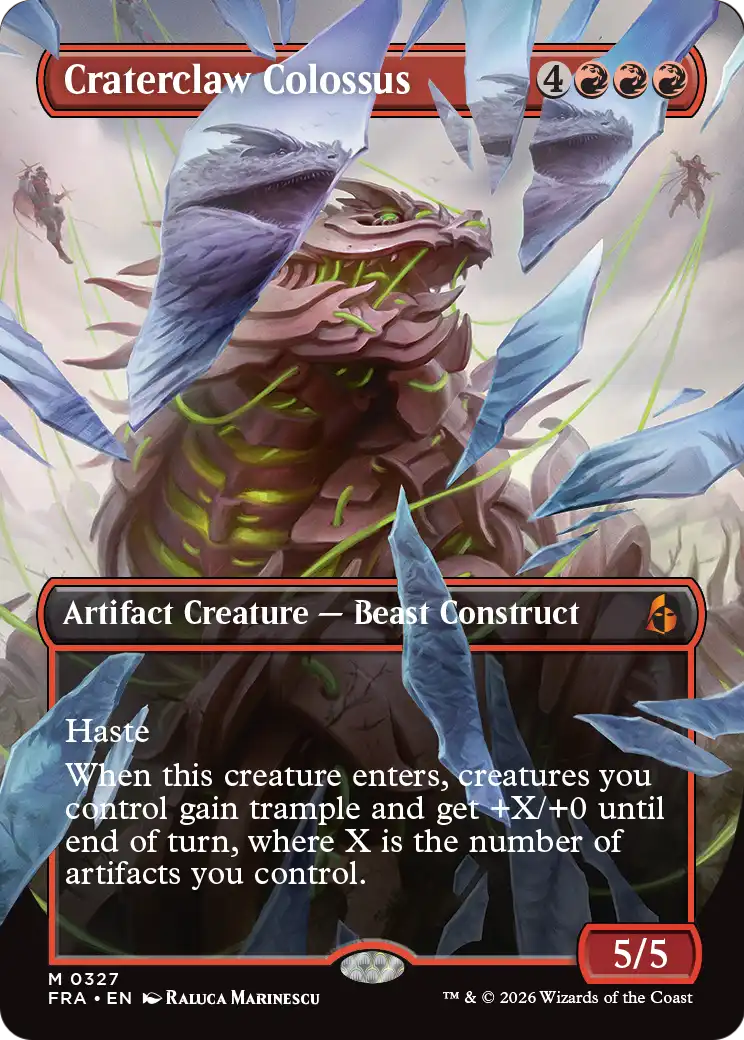 Craterclaw Colossus (FRA) #327 [EN/N]
