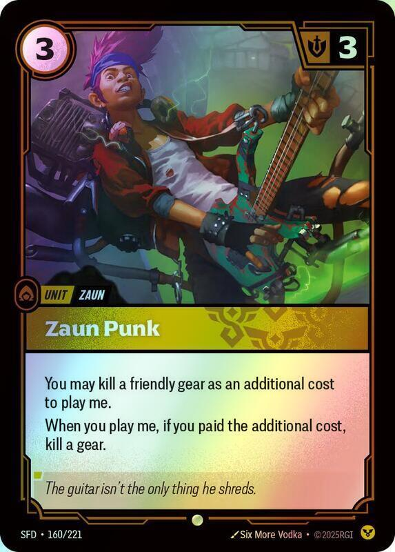 Zaun Punk (SFD) #160 [EN/F] s/o