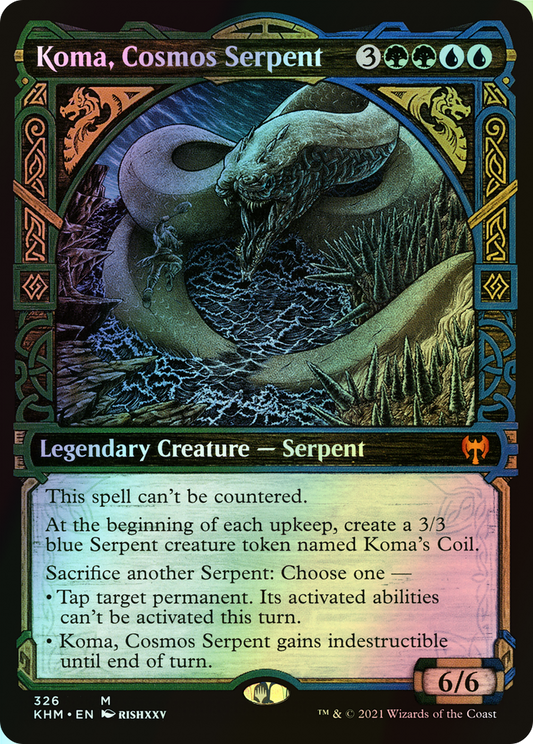 Koma, Cosmos Serpent (KHM) #326 [EN/F]