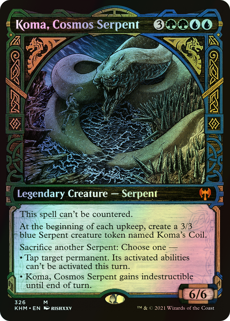 Koma, Cosmos Serpent (KHM) #326 [EN/F]