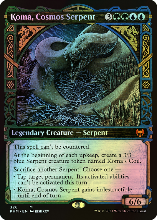 Koma, Cosmos Serpent (KHM) #326 [EN/F]