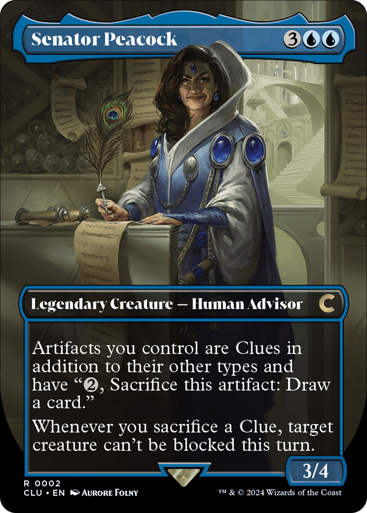 Senator Peacock (CLU) #2 [EN/N]